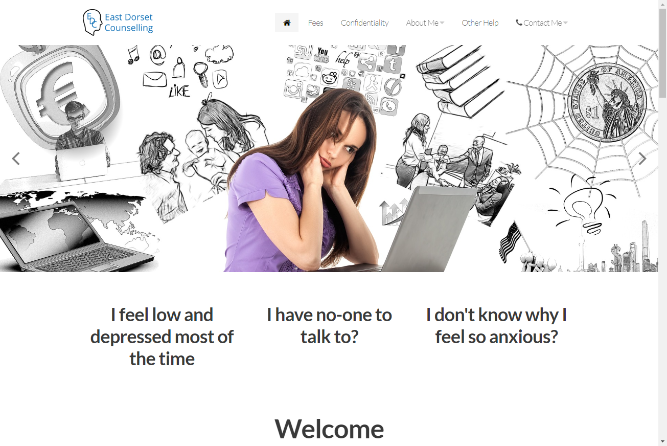 East Dorset Counselling website