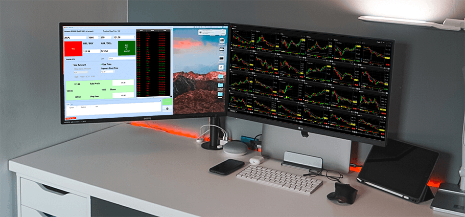 IB Trading App Multi-screens